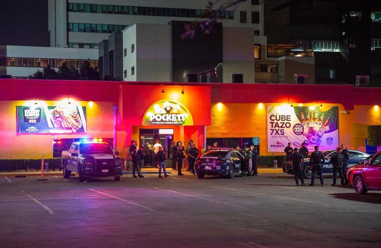 Riña en billar Pockets de Zona Río Tijuana terminó a balazos
