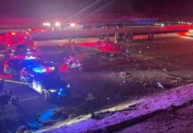 Helicóptero médico se estrelló en autopista de Sacramento.