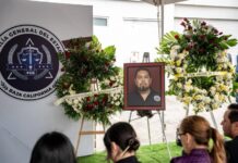 Despidieron con honras fúnebres a agente ministerial asesinado en Tijuana.