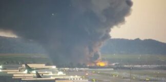 Avión de UPS se estrelló en Estados Unidos y dejó tres personas sin vida.
