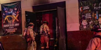 Conato de incendio se registró en bar de la Plaza China en Tijuana.