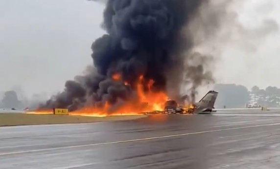 accidente jet privado