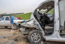 Accidente múltiple en Vía Rápida Oriente dejó un lesionado y severo congestionamiento vial.