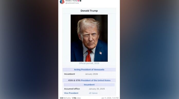 Trump presidente Venezuela