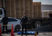 Un motociclista fue atropellado por un camión cerca del crucero de la 5 y 10.