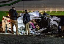 Aparatoso choque en bulevar 2000 dejó una mujer sin vida y tres lesionados, entre ellos dos menores.