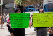 Vecinos de Santa Fe exigieron una mejor calidad de vida en Tijuana.