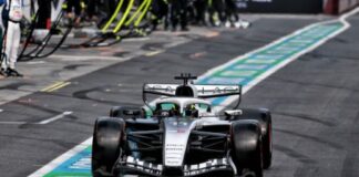 Checo Pérez sufre debut complicado con Cadillac en Fórmula 1.