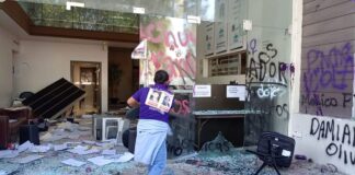 Derechos Humanos respaldó a mujeres que participaron en el 8M.