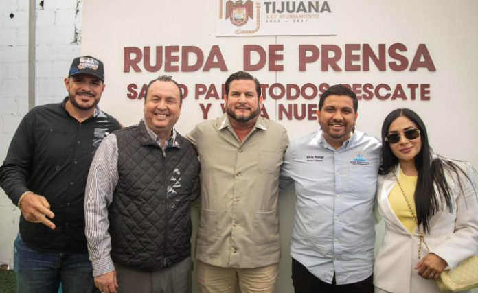 Rude de prensa burgueño chikilin patrulla espiritual Foto: Karen Castañeda/ Border Zoom