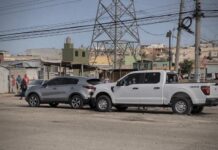Atacan a balazos a agente de la Fiscalía en Ensenada.