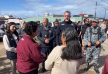 Ante demandas vecinales llevaron jornada de seguridad a Real de Rosarito.