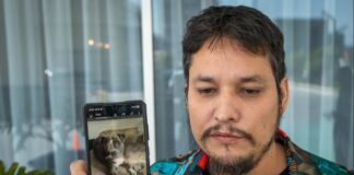 Dueño busca a su perrita Lola extraviada tras escapar de su jaula en el Aeropuerto de Tijuana.