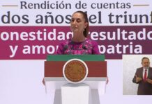Claudia Sheinbaum rinde cuentas a dos años de ganar la elección.