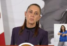 Sheinbaum rechazó la posibilidad de catalogar como terrorista al partido oficialista en México.