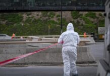 Encuentran cuerpo dentro de una bolsa de plástico en Tijuana.