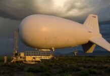 Dirigible militar de vigilancia estadounidense se estrelló en México.