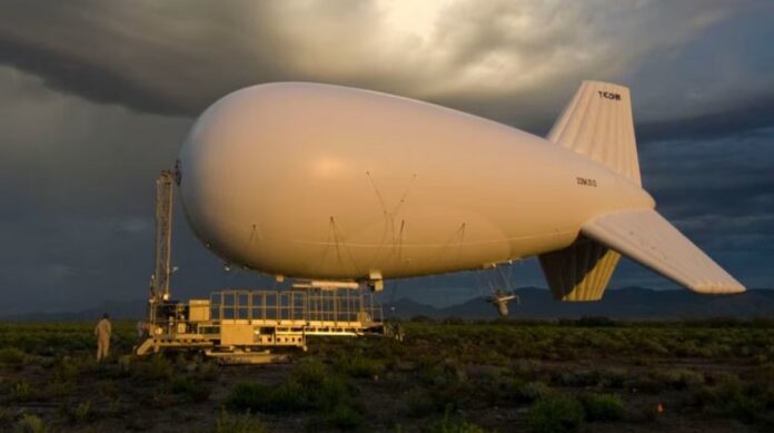 Dirigible militar ICE EUA
