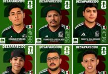 Diseñan estampas mundialistas de personas desaparecidas en Jalisco.