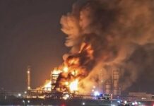 Explosión en refinería de Salina Cruz dejó seis personas lesionadas.
