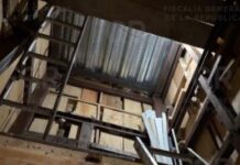Descubren narcotúnel binacional con entrada en vivienda de Tijuana.