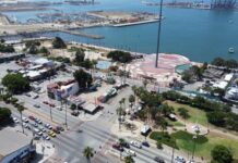 Retiraron a los comerciantes ambulantes de la zona turística de Ensenada.