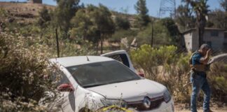 Asesinaron a agente que investigaba robo de vehículos en Tecate.