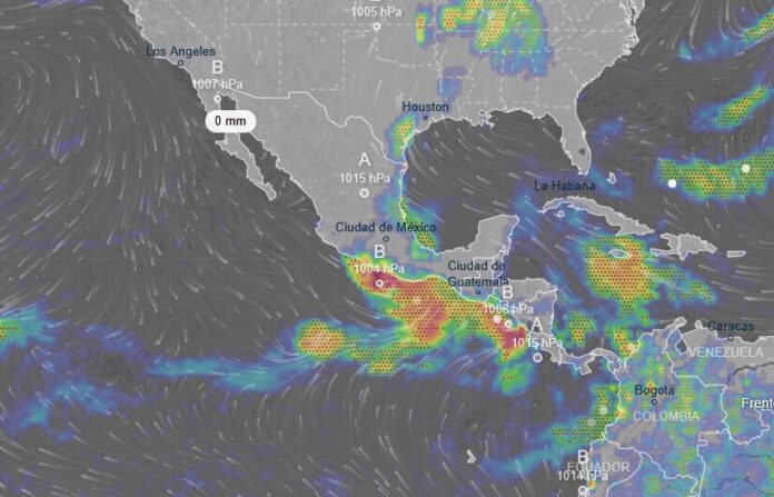 Alerta tormenta pacífico