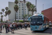 Tijuana despide a la selección de Irán entre porras y ambiente mundialista.