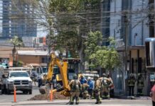 Fuga de gas LP provocó desalojo preventivo y cierre vial en la Cacho.