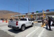 Maestros de la CNTE liberaron la caseta de cobro Tijuana-Mexicali.