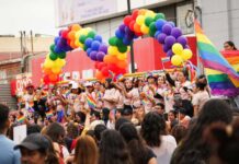 Miles participaron en la Marcha del Orgullo LGBT 2026 en Tijuana.