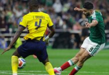 México elimina a Ecuador y avanza a octavos de final.