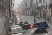 Una fuerte tormenta causa estragos y una muerte en Puebla.