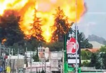 Explosión en almacén de gas provocó la evacuación de miles de personas en Puebla.