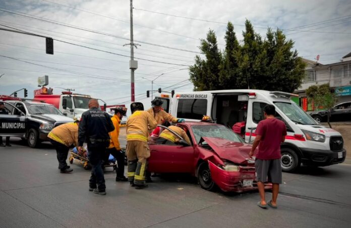 Accidente Ambulancia Cruz Roja