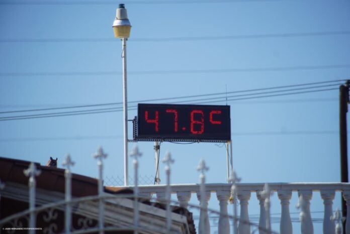 Alerta Calor Mexicali .