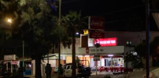 Ataque armado en taquería de Tecate dejó tres muertos.