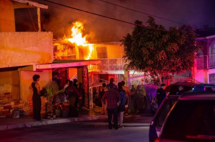 Incendio intencional La Villa