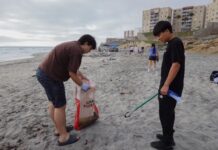 Tijuanenses se sumaron a una jornada de limpieza en Playas de Tijuana.