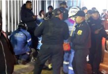 Tres personas fallecieron por asfixia durante festejos por triunfo de México.
