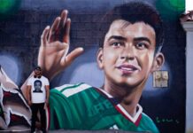 Rinden homenaje a «Morita» con un mural en Mexicali.