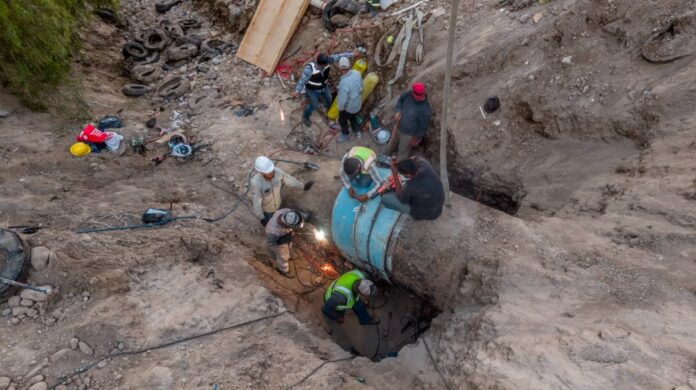 Obras acueducto CESPT .