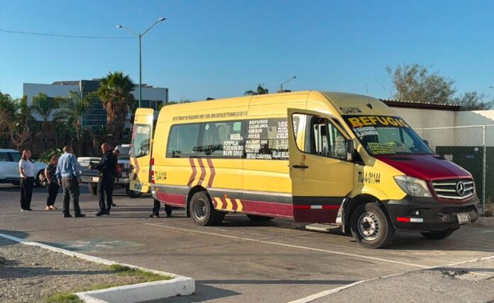 Asalto transporte público .