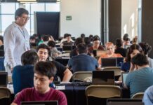 Baja asistencia marca primer turno del examen de control de la UNAM en Tijuana.