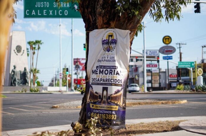 Memorial desaparecidos Mexicali .
