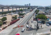 Cierre del El Chaparral afectará traslados de taxistas en Tijuana.