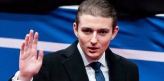 Servicio Secreto de EUA investiga video iraní que amenaza a Barron Trump.