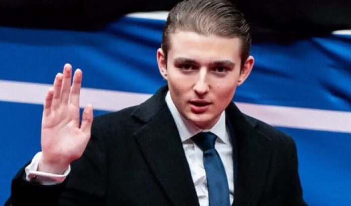 hijo menor de Trump