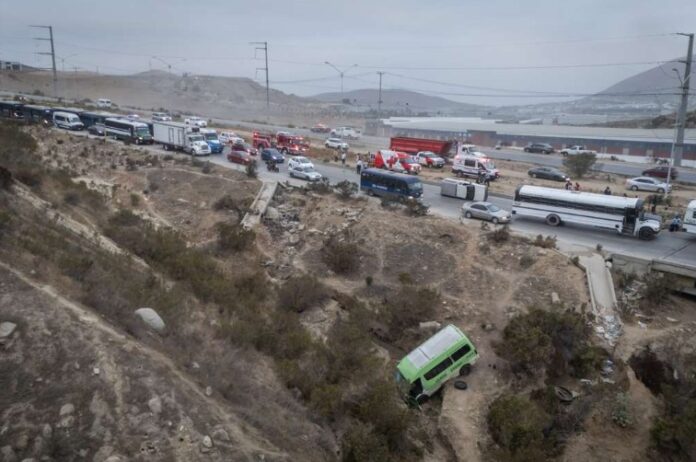 Accidente bulevar 2000 taxi